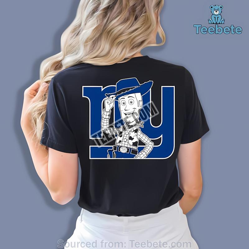 New York Giants Woody Toy Story Character Shirt
