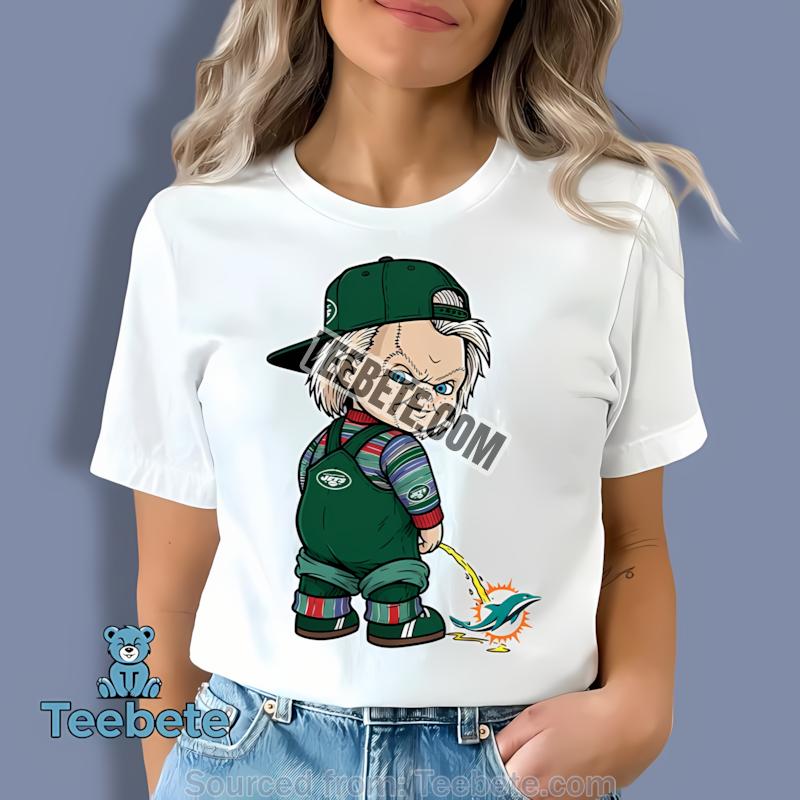 New York Jets Chucky Miami Dolphins Rivalry Halloween Shirt