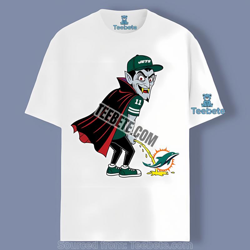New York Jets Halloween Billy Puppet Miami Dolphins Rivalry Shirt