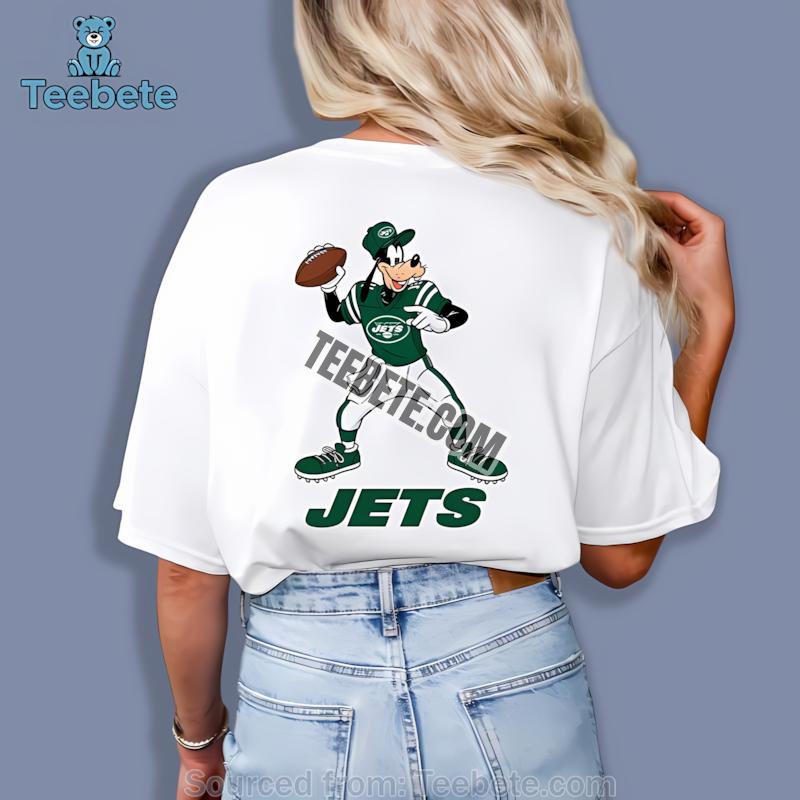 New York Jets Goofy Football Quarterback Shirt