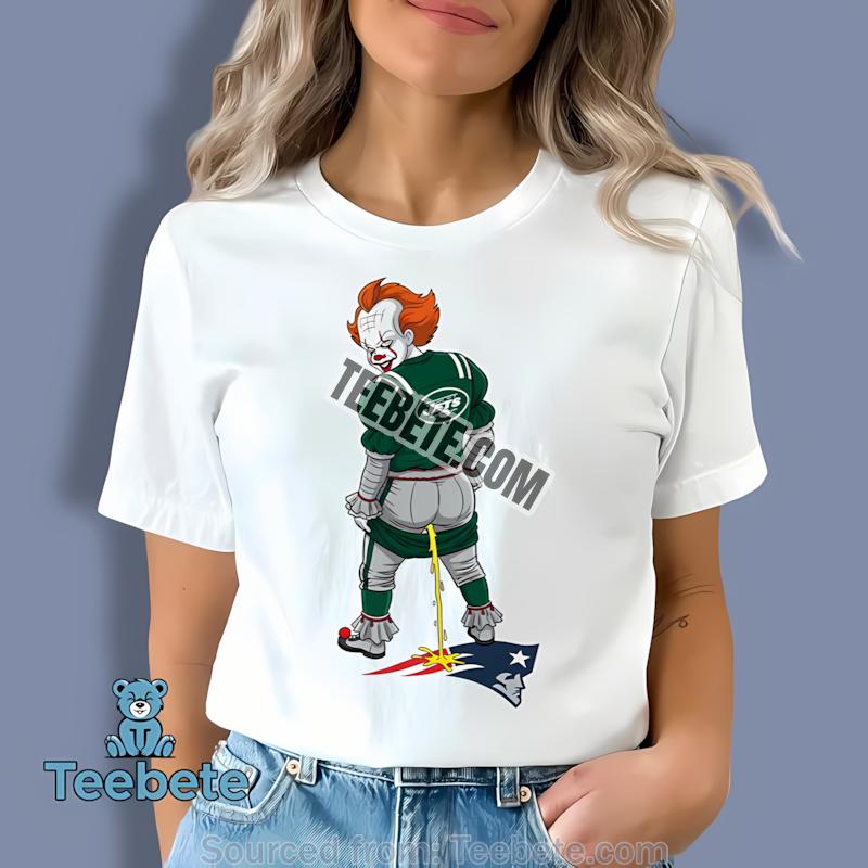 New York Jets Halloween Pennywise Patriots Rivalry Shirt