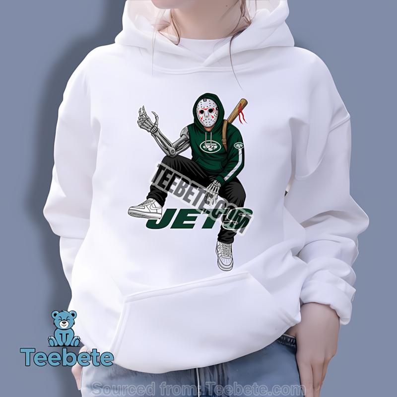 New York Jets Jason Voorhees Street Halloween Hoodie New York Jets Jason Voorhees Street Halloween Hoodie