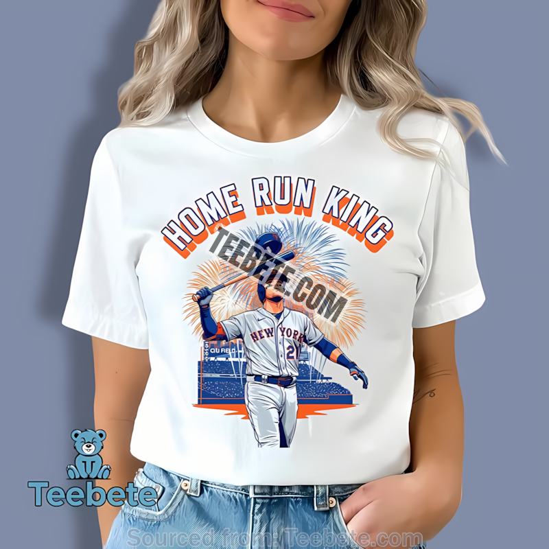 Pete Alonso Home Run King Record Celebration New York Mets Shirt