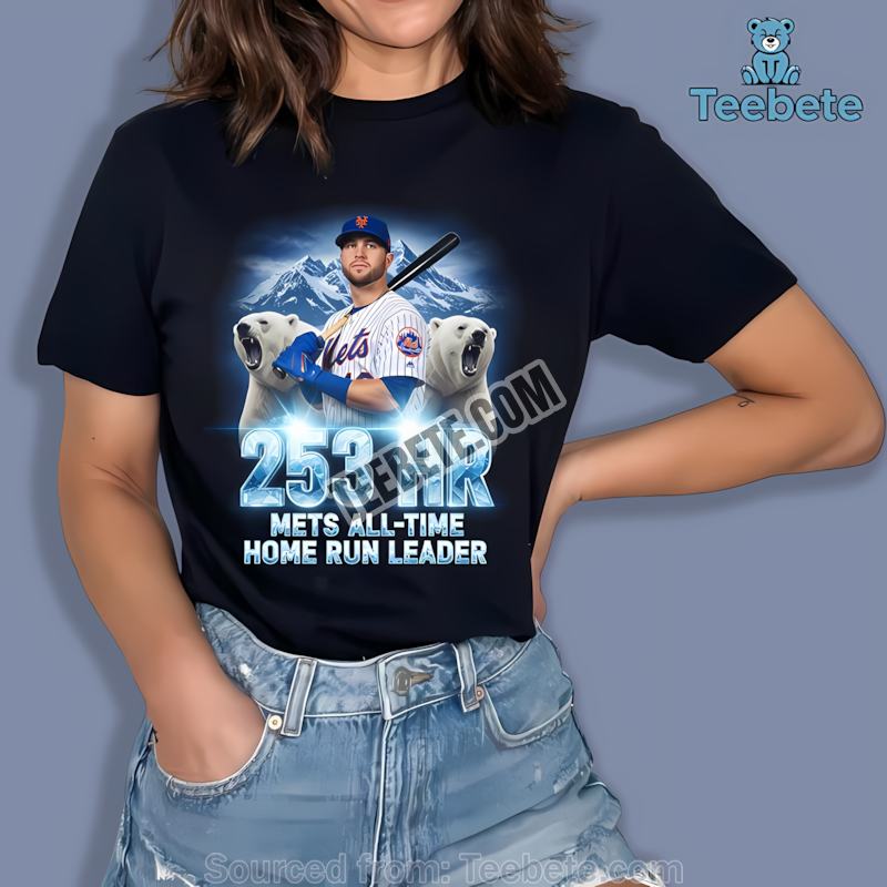 Pete Alonso Legend Of 253 Hr Mets All Time Home Run Leader Shirt
