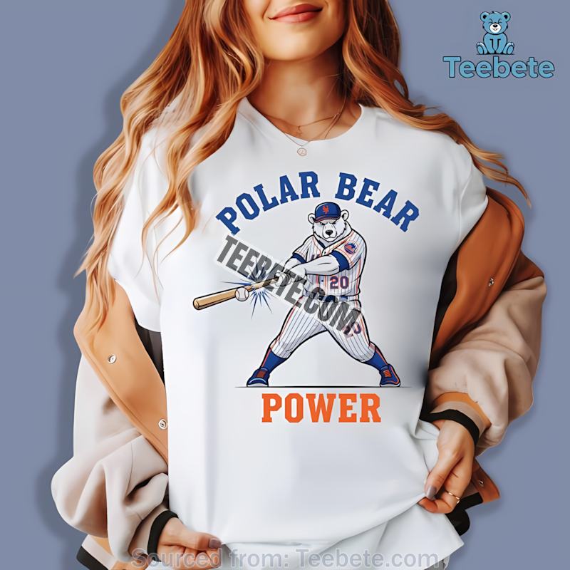 Pete Alonso Polar Bear Power Mets Shirt