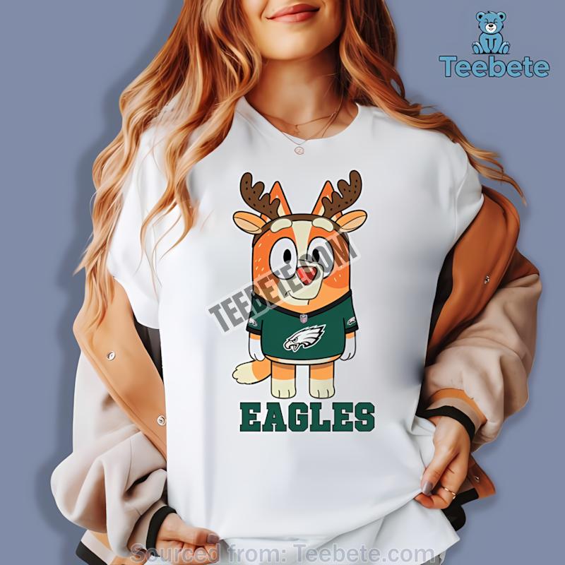 Philadelphia Eagles Bingo Reindeer Christmas Shirt