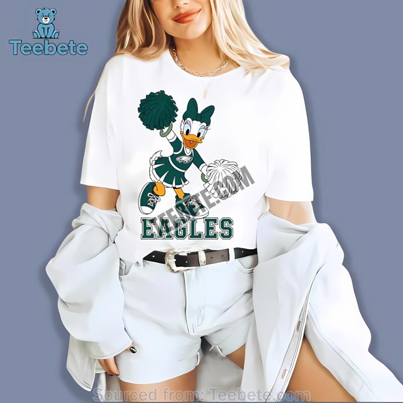 Philadelphia Eagles Daisy Duck Cheerleader Shirt