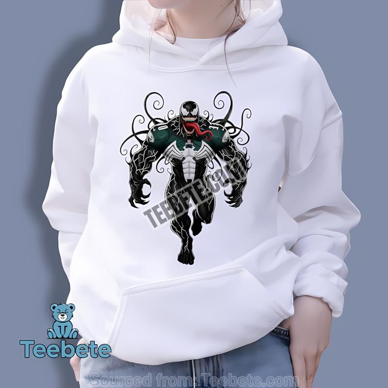 Philadelphia Eagles Halloween Venom Hoodie Philadelphia Eagles Halloween Venom Hoodie