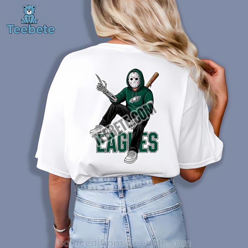 Philadelphia Eagles Hello Kitty Deadpool Shirt