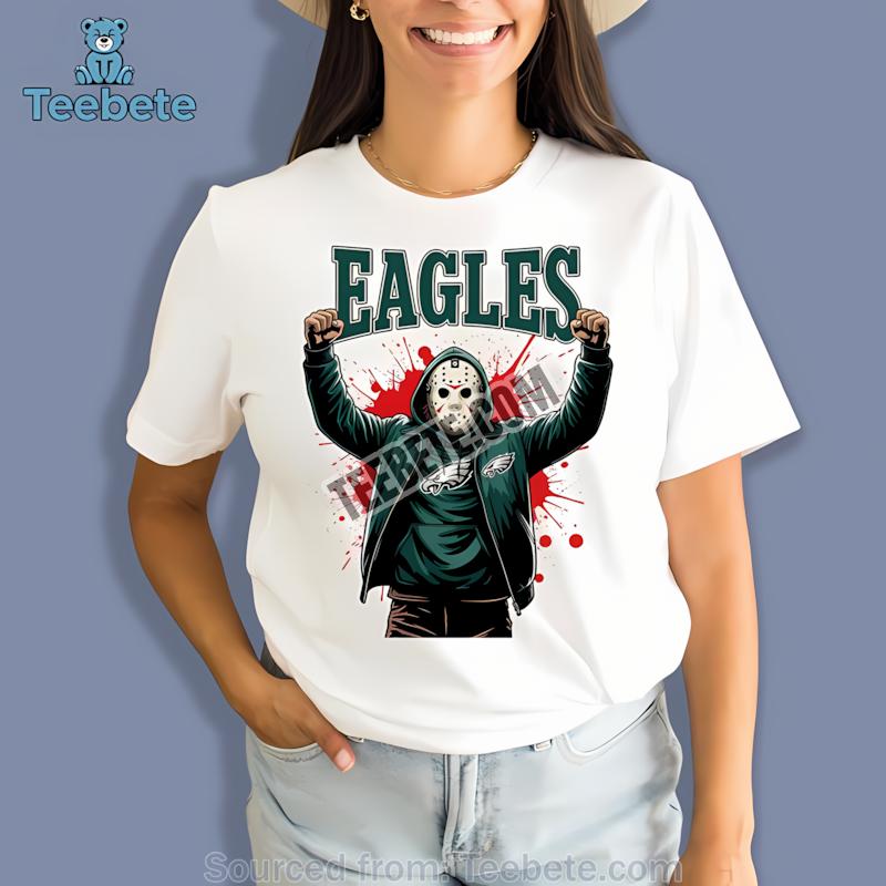 Philadelphia Eagles Jason Voorhees Victory Halloween Shirt