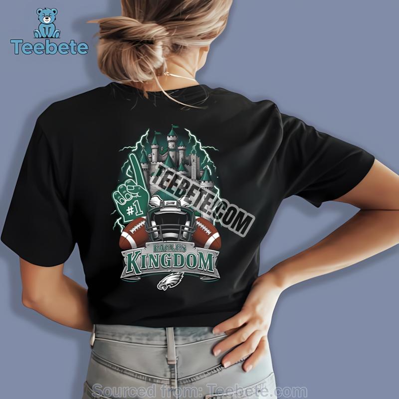 Philadelphia Eagles Kingdom Castle 1 Fan Football Shirt