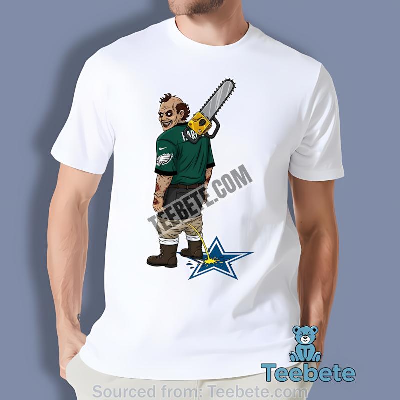 Philadelphia Eagles Leatherface Dallas Cowboys Rivalry Shirt
