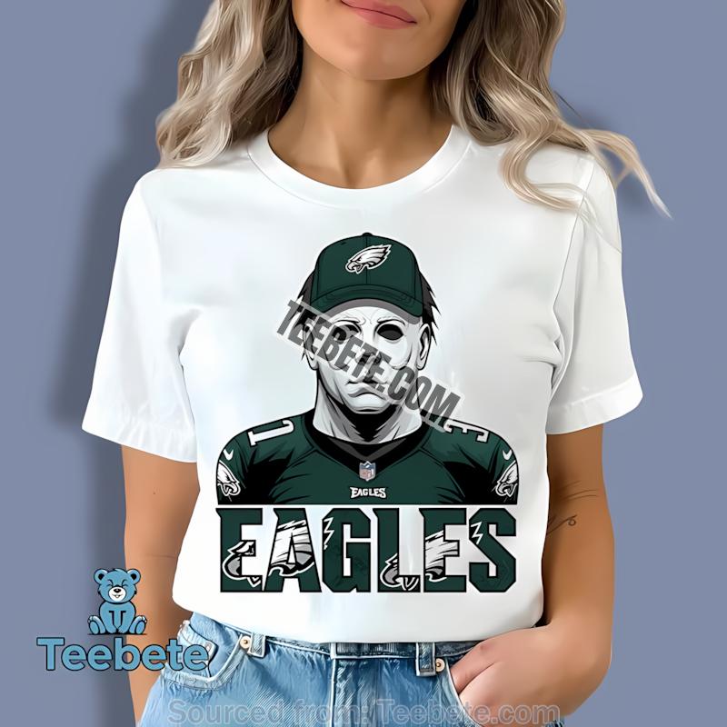 Philadelphia Eagles Michael Myers Spooky Shirt