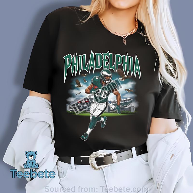 Philadelphia Eagles Saquon Barkley Running Back Stadium Shirt