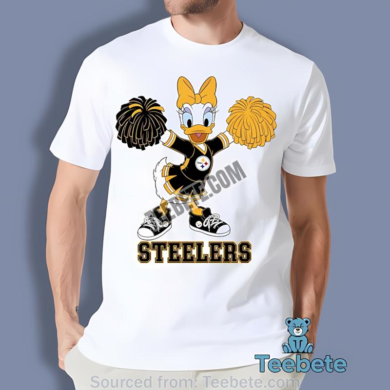 Pittsburgh Steelers Daisy Duck Cheerleader Shirt