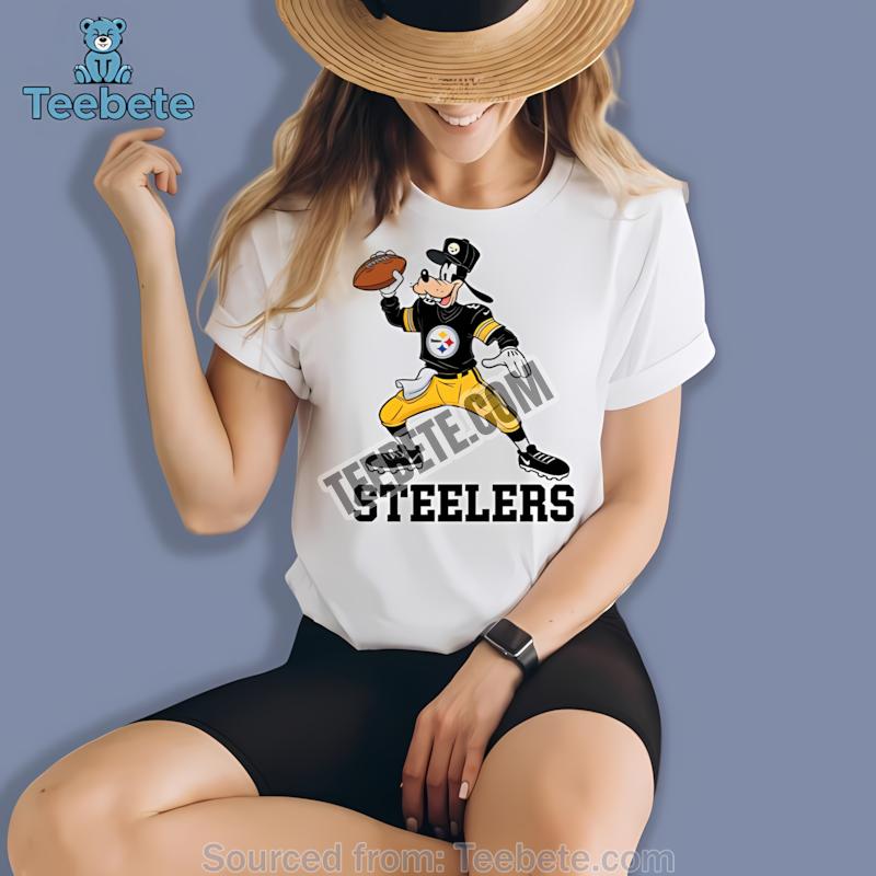 Pittsburgh Steelers Goofy Football Quarterback Shirt