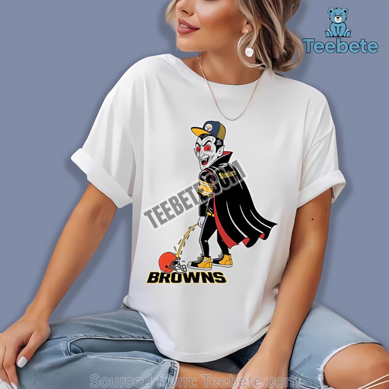 Pittsburgh Steelers Leatherface Cleveland Browns Rivalry Shirt