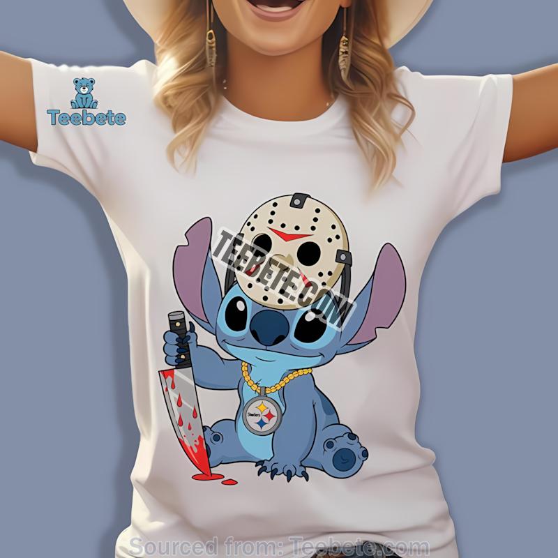 Pittsburgh Steelers Stitch Jason Halloween Shirt