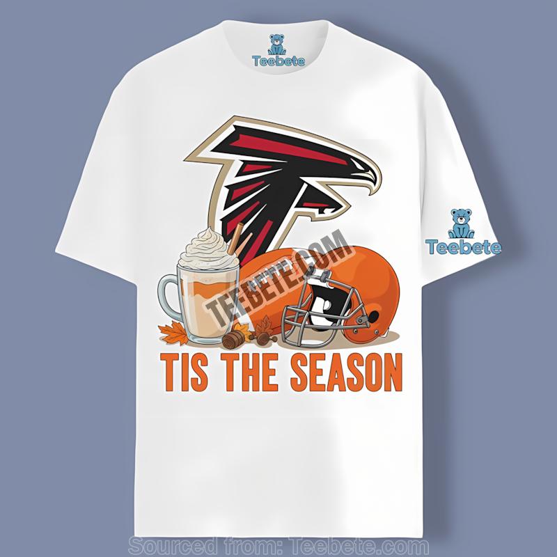 Pumpkin Spice Fall Football Atlanta Falcons Tshirt