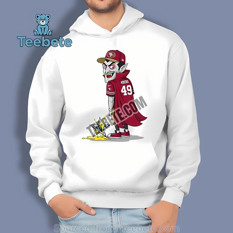 San Francisco 49Ers Dracula Dallas Cowboys Rivalry Hoodie San Francisco 49Ers Dracula Dallas Cowboys Rivalry Hoodie