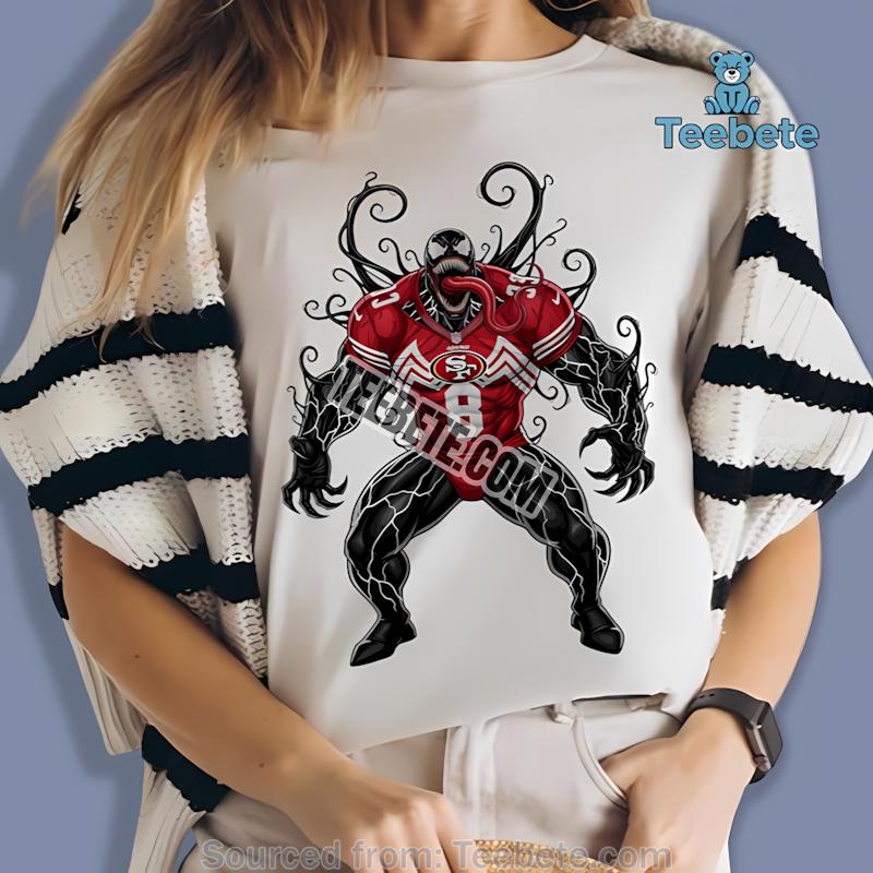 San Francisco 49Ers Halloween Venom Shirt