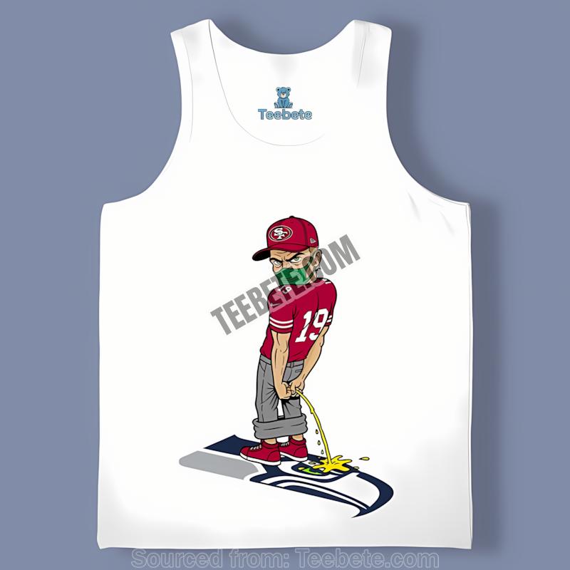 San Francisco 49Ers Hannibal Lecter Seattle Seahawks Rivalry Tanktop San Francisco 49Ers Hannibal Lecter Seattle Seahawks Rivalry Tanktop