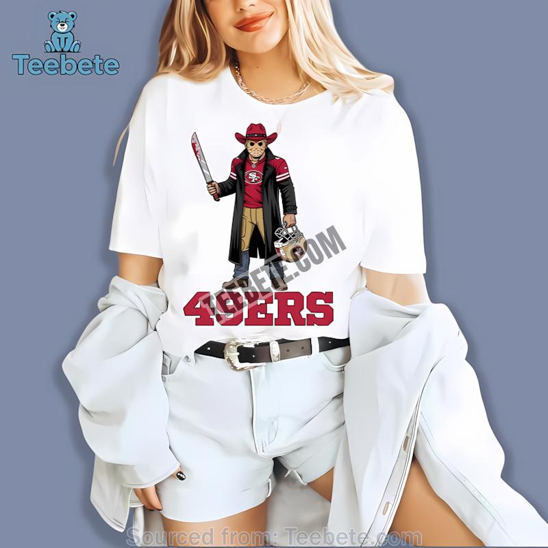 San Francisco 49Ers Jason Voorhees Halloween Shirt