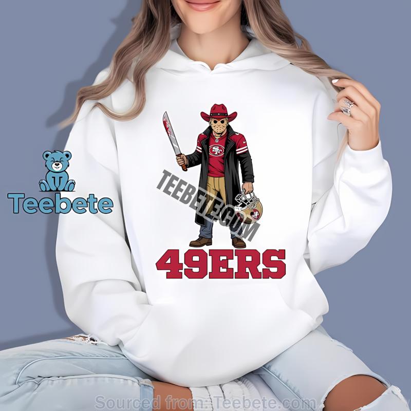 San Francisco 49Ers Jason Voorhees Halloween Hoodie San Francisco 49Ers Jason Voorhees Halloween Hoodie