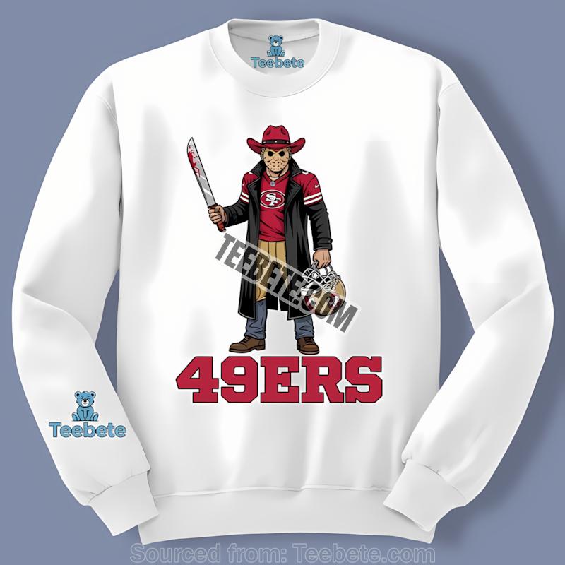 San Francisco 49Ers Jason Voorhees Halloween Long Sleeve San Francisco 49Ers Jason Voorhees Halloween Long Sleeve