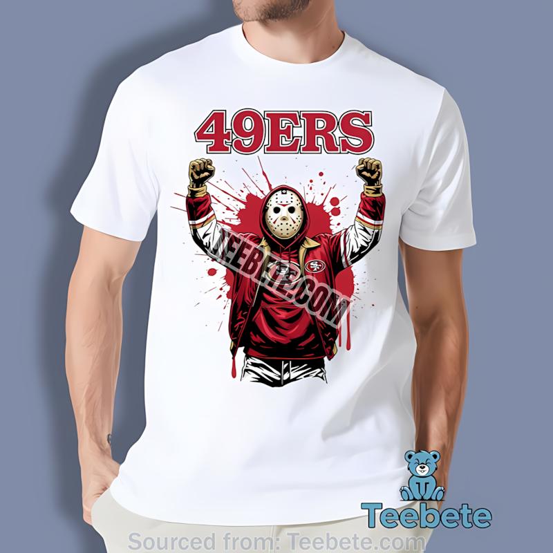 San Francisco 49Ers Jason Voorhees Victory Halloween Shirt