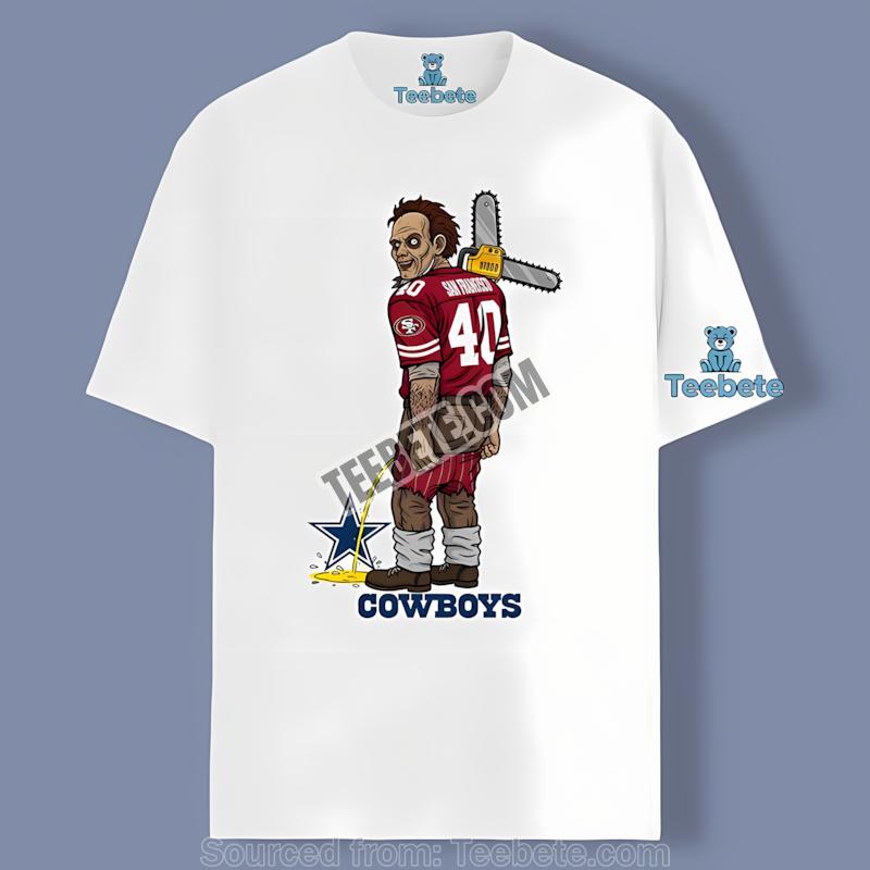 San Francisco 49Ers Leatherface Dallas Cowboys Rivalry Shirt