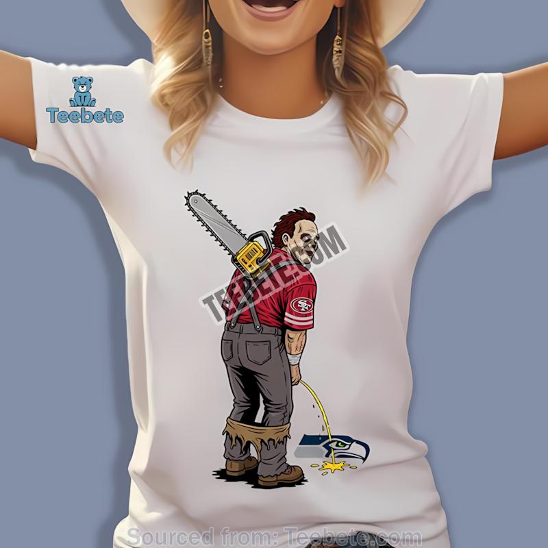 San Francisco 49Ers Leatherface Seattle Seahawks Rivalry Shirt