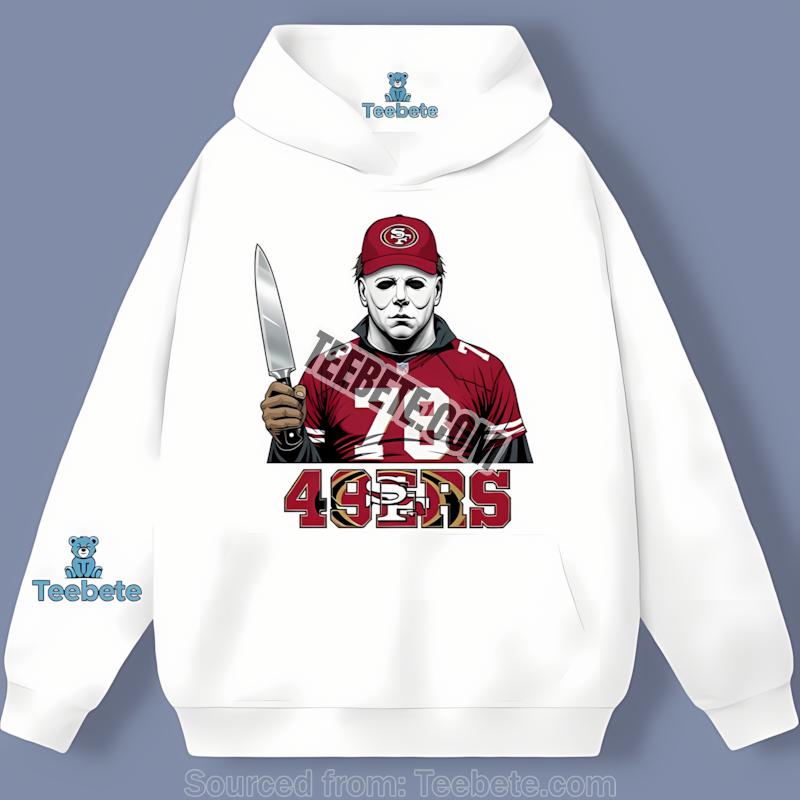 San Francisco 49Ers Michael Myers Spooky Hoodie San Francisco 49Ers Michael Myers Spooky Hoodie