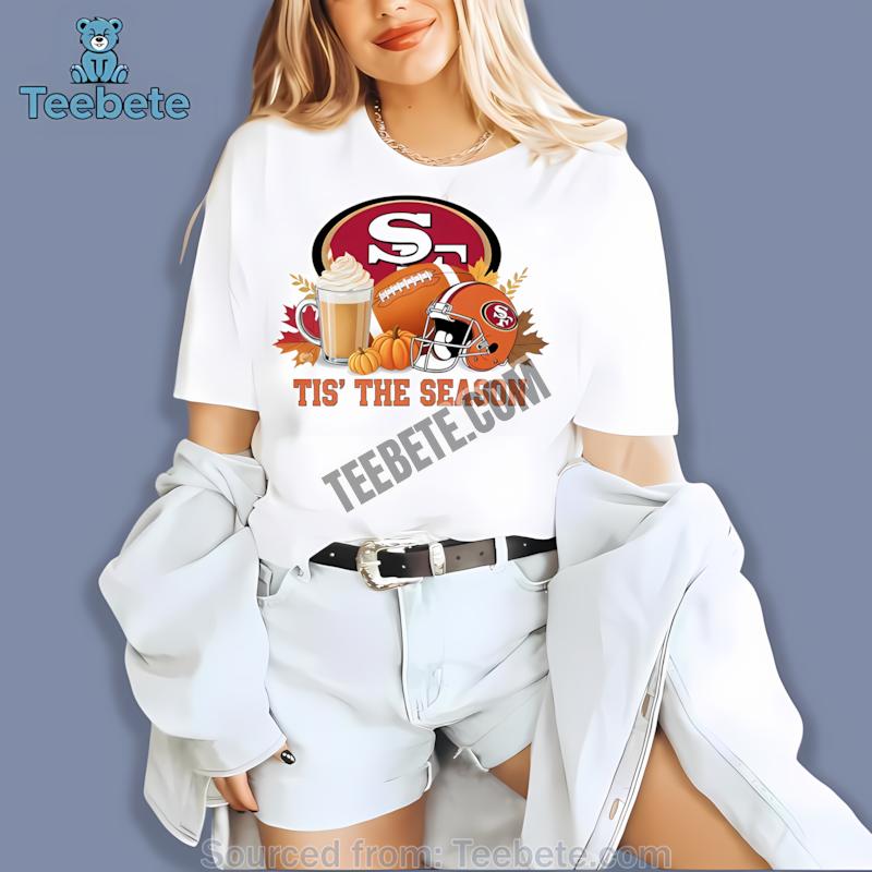San Francisco 49Ers Pumpkin Spice Fall Football Season Shirt