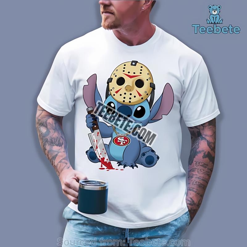 San Francisco 49Ers Stitch Jason Halloween Shirt