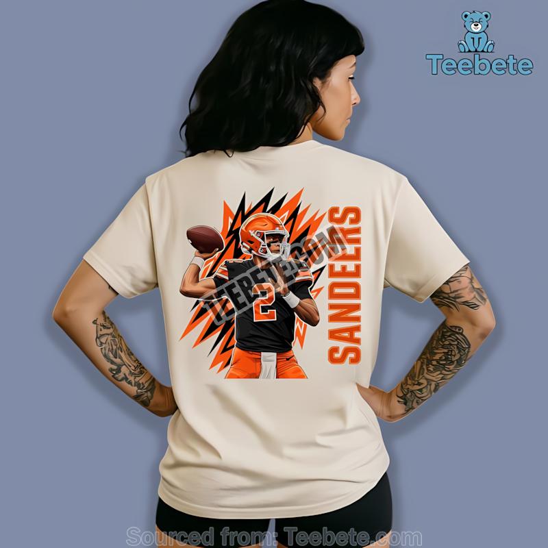 Shedeur Sanders 2 Cleveland Browns Football Fan Shirt