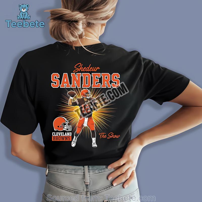 Shedeur Sanders Cleveland Browns Vs Panthers Game Day Poster Shirt