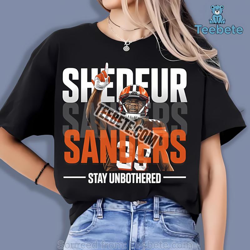 Shedeur Sanders Cleveland Browns Was A Person Statement Shirt