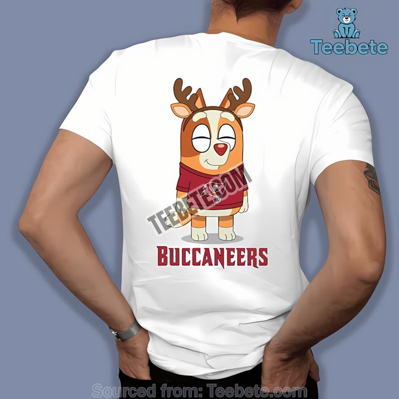 Tampa Bay Buccaneers Bingo Reindeer Christmas Shirt