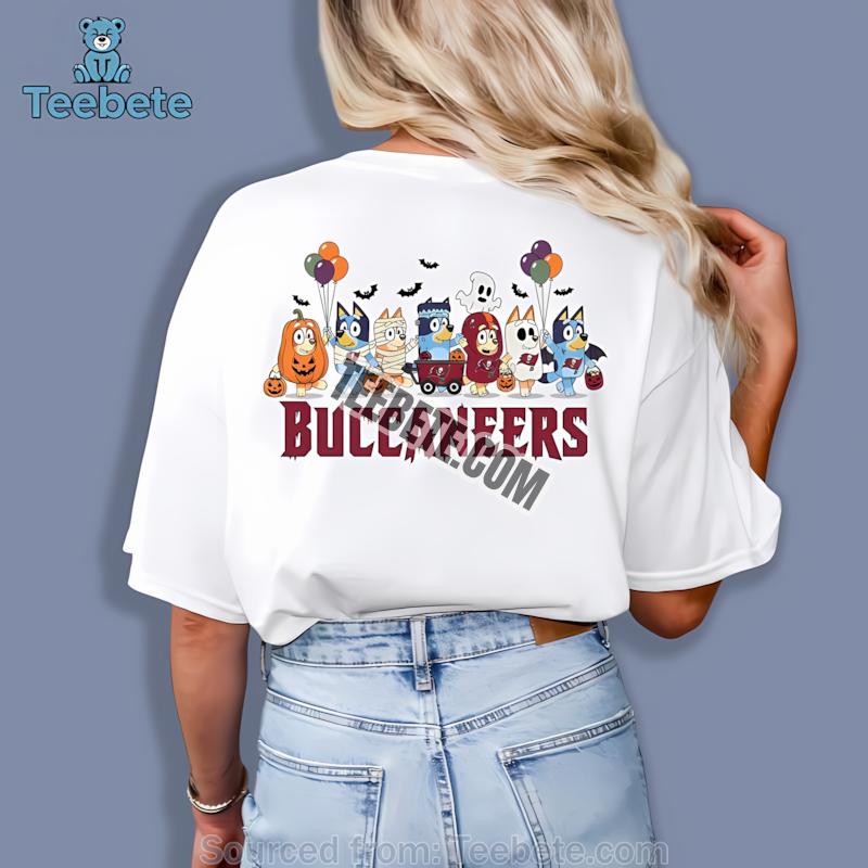 Tampa Bay Buccaneers Bluey Halloween Parade Costume Shirt