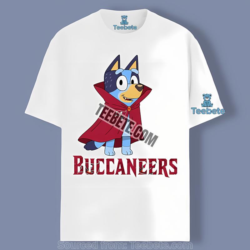 Tampa Bay Buccaneers Bluey Vampire Shirt