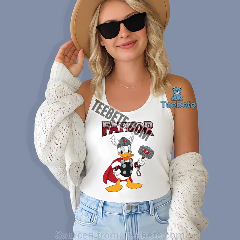 Tampa Bay Buccaneers Donald Duck Fathor Shirt