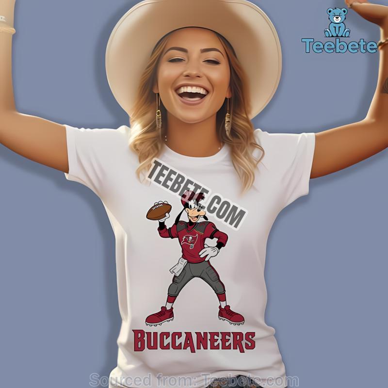 Tampa Bay Buccaneers Goofy Football Quarterback Shirt
