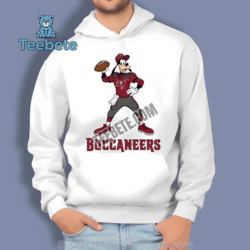 Tampa Bay Buccaneers Goofy Football Quarterback Hoodie Tampa Bay Buccaneers Goofy Football Quarterback Hoodie