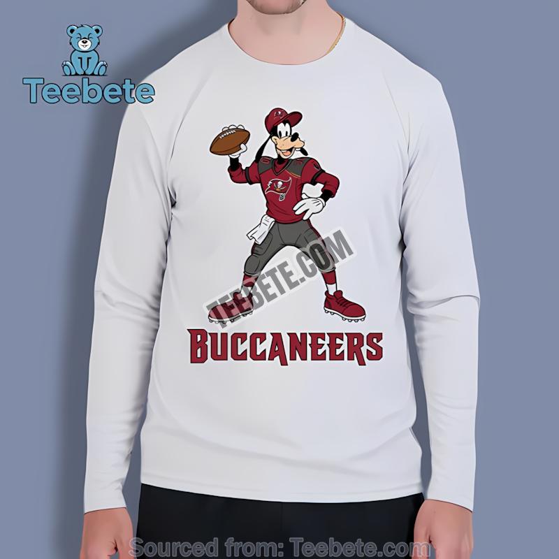 Tampa Bay Buccaneers Goofy Football Quarterback Long Sleeve Tampa Bay Buccaneers Goofy Football Quarterback Long Sleeve