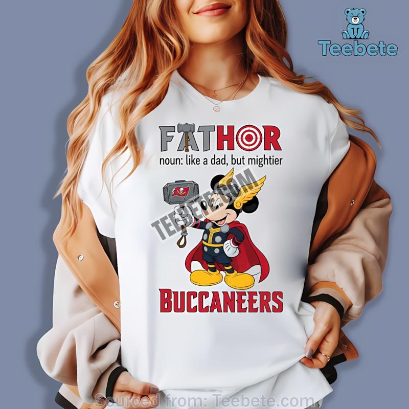 Tampa Bay Buccaneers Mickey Mouse Fathor Shirt