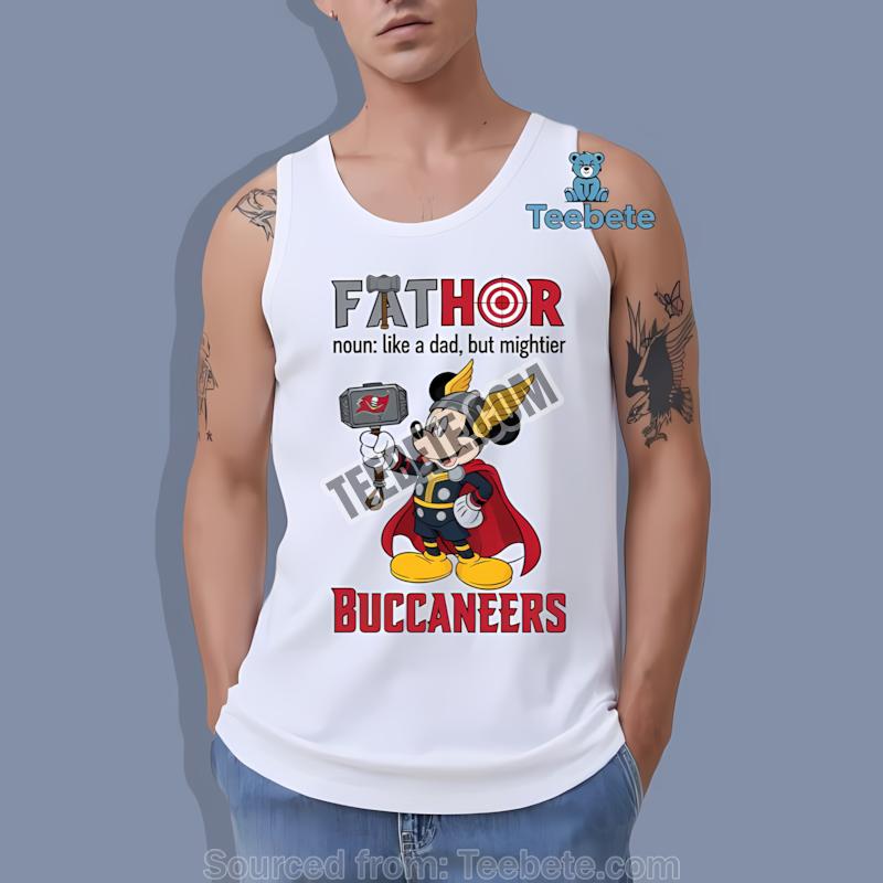 Tampa Bay Buccaneers Mickey Mouse Fathor Shirt