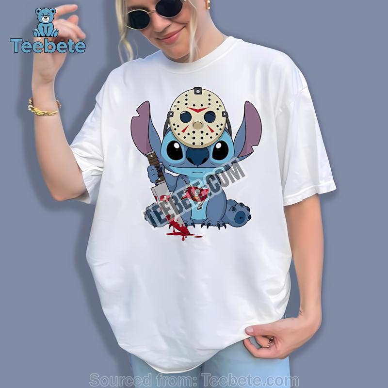 Tampa Bay Buccaneers Stitch Jason Halloween Shirt