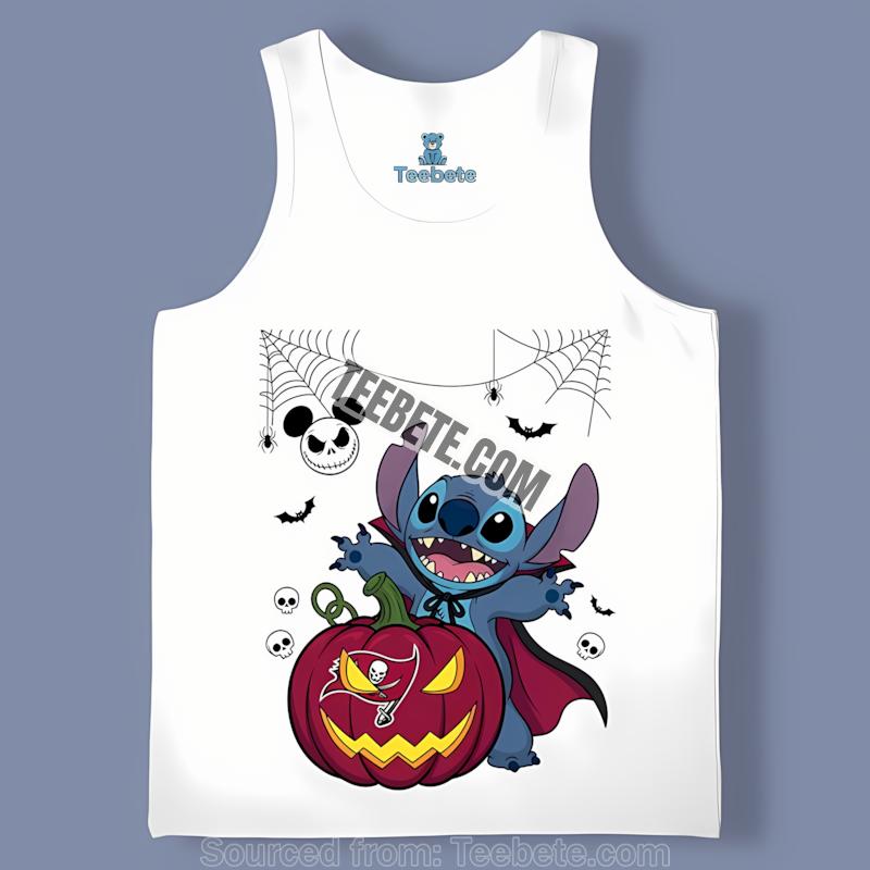 Tampa Bay Buccaneers Stitch Witch Halloween Shirt