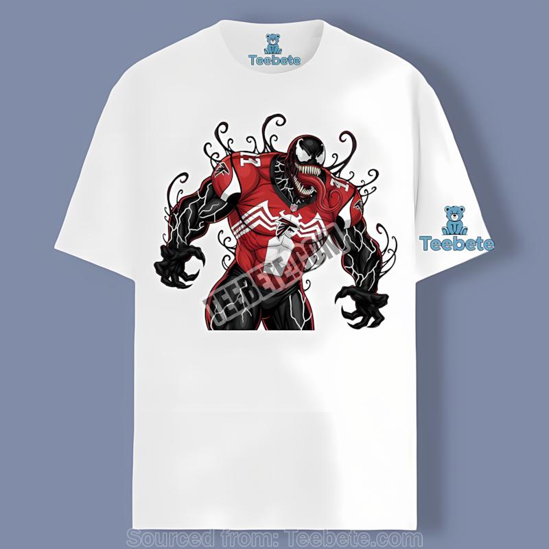 Venom Halloween Atlanta Falcons Graphic Tshirt